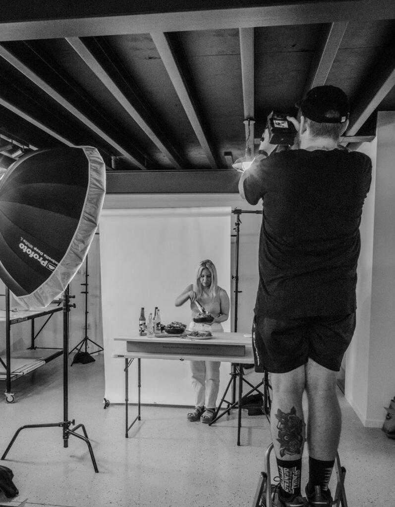 Gold Coast Photo Studio shoot behind the scenes